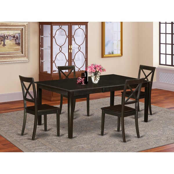 Red Barrel Studio® Forada Extendable Rubberwood Dining Set | Wayfair